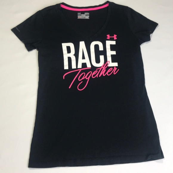 Under Armour Tops - ☀️Unger Armour Breast Cancer Awareness T Shirt